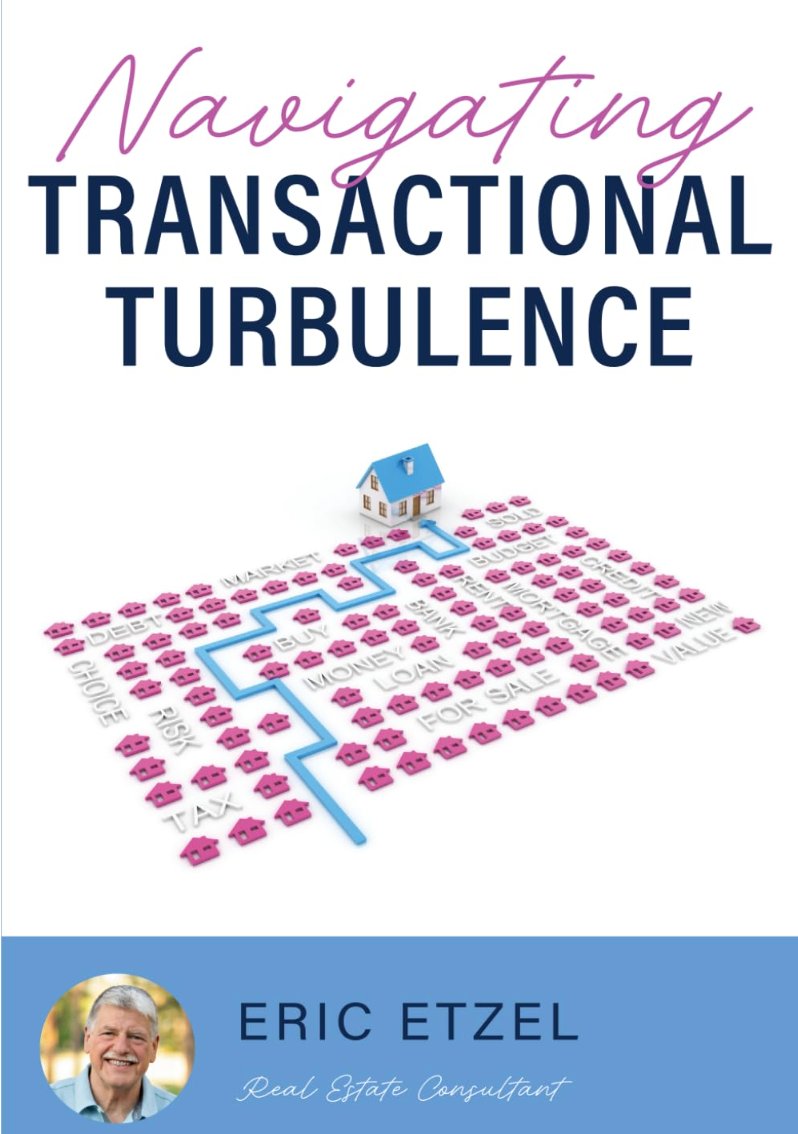 Navigating Transactional Turbulence book cover by Eric Etzel — real estate consultant Spokane WA